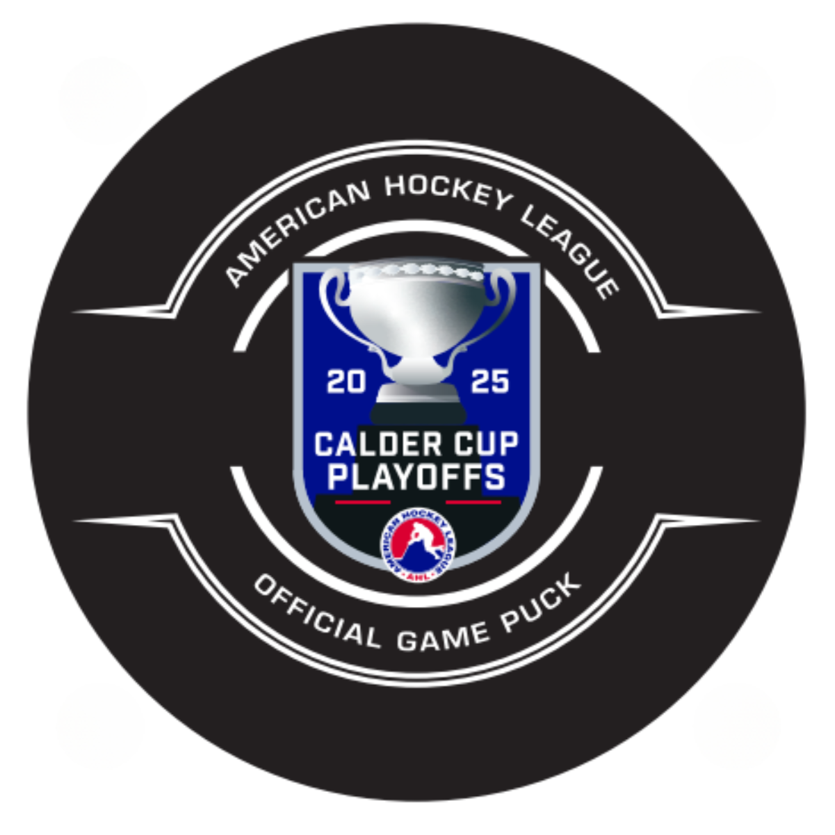 2025 Calder Cup Playoffs Official Game Puck