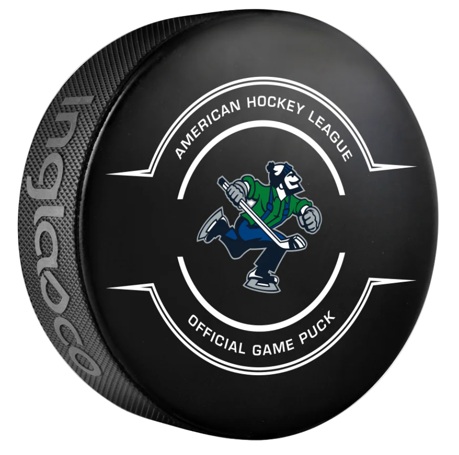 Abbotsford Canucks Official Center Ice Game Puck