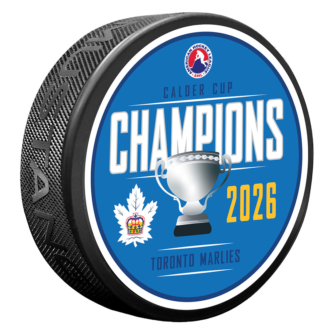 Toronto Marlies 2026 Calder Cup Champions Collectible Puck