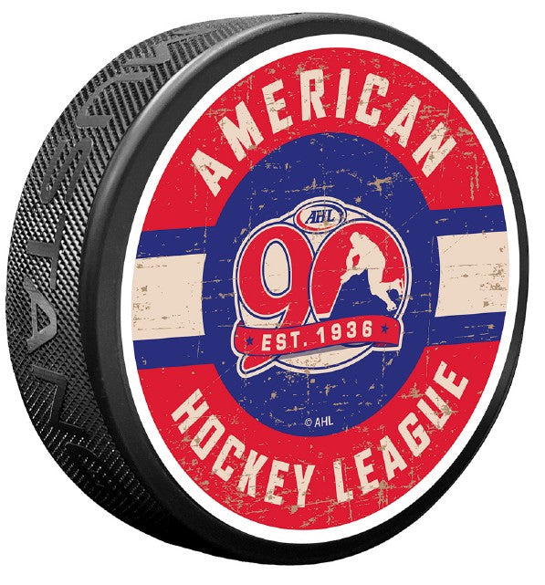 Mustang AHL 90th Anniversary Collectible Puck