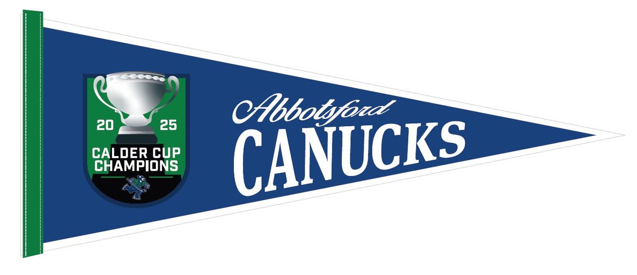Abbotsford Canucks 2025 Calder Cup Champions Pennant