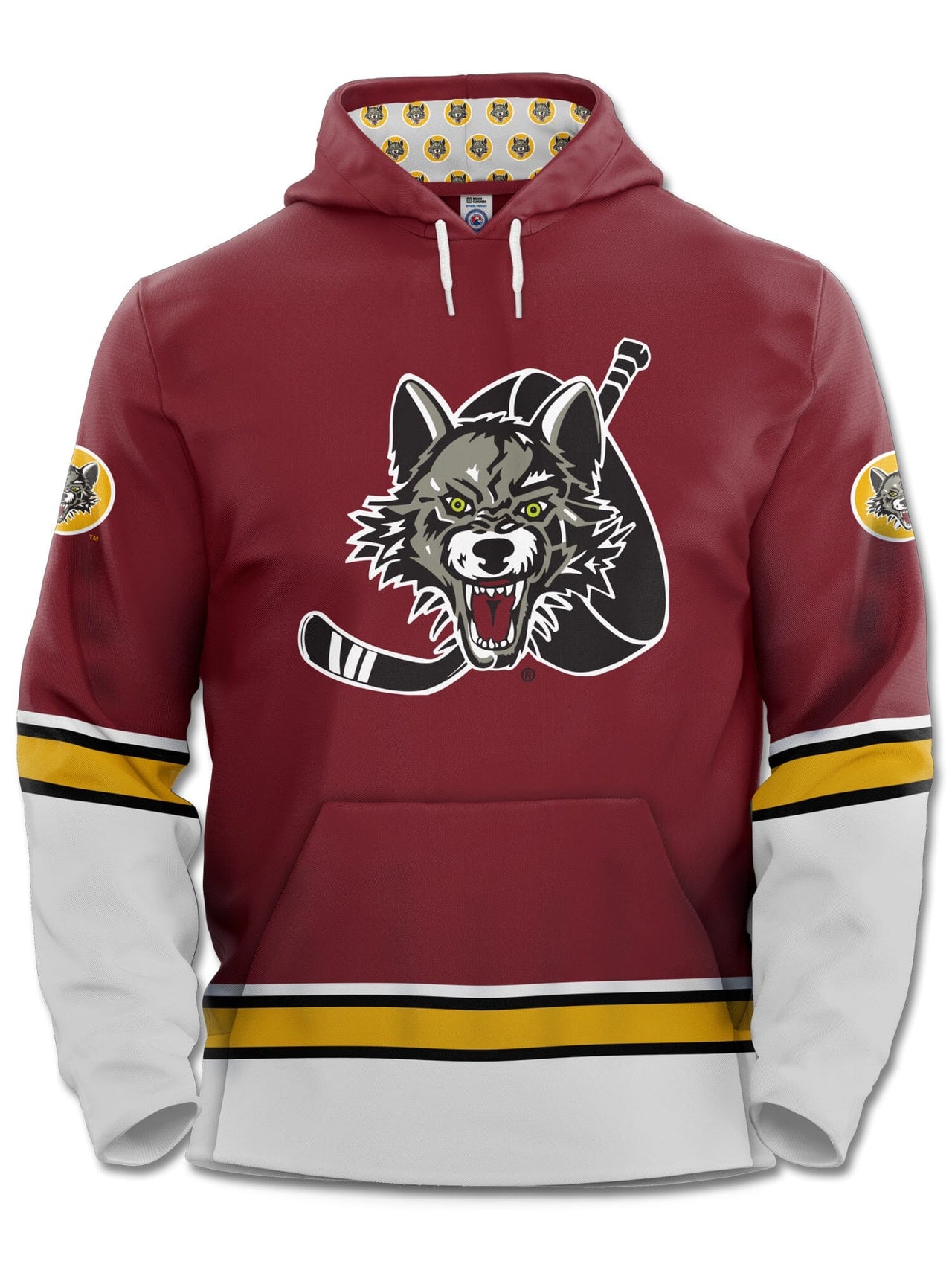 Chicago Wolves Hockey Hoodie