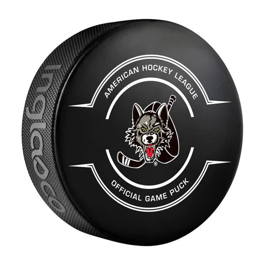Chicago Wolves Official Center Ice Game Puck