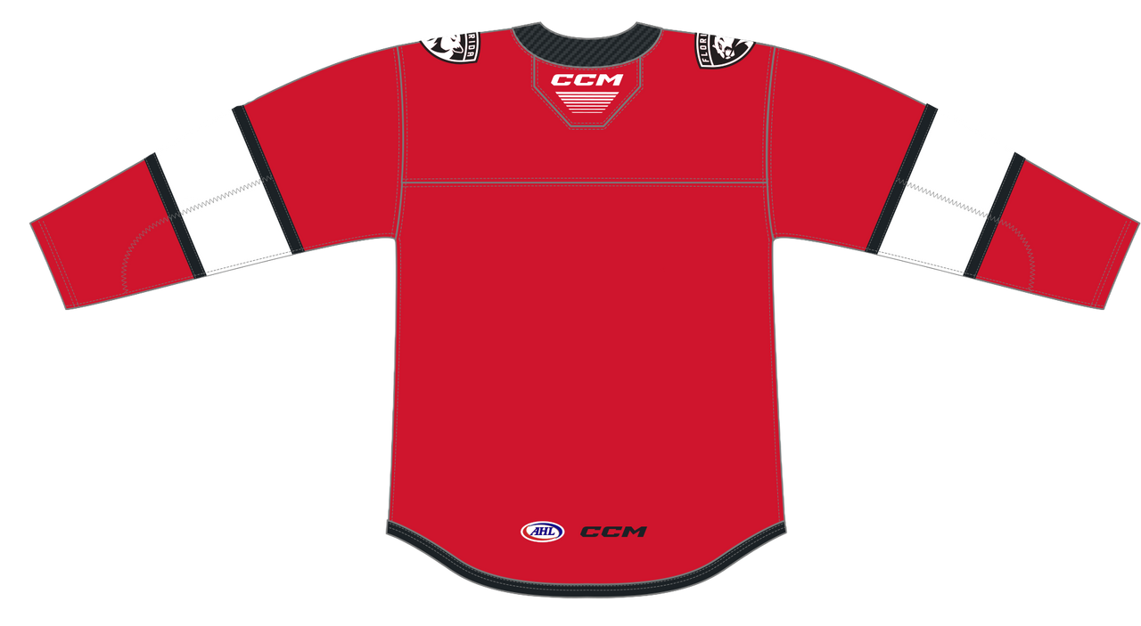 CCM Quicklite Charlotte Checkers Premier Red Jersey (25-26)