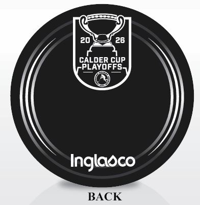 Cleveland Monsters vs Syracuse Crunch 2026 Calder Cup Playoffs Dueling Souvenir Puck
