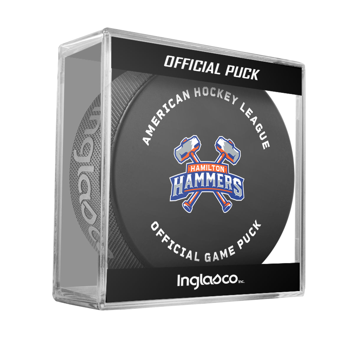 Hamilton Hammers Official Game Puck (26-27)