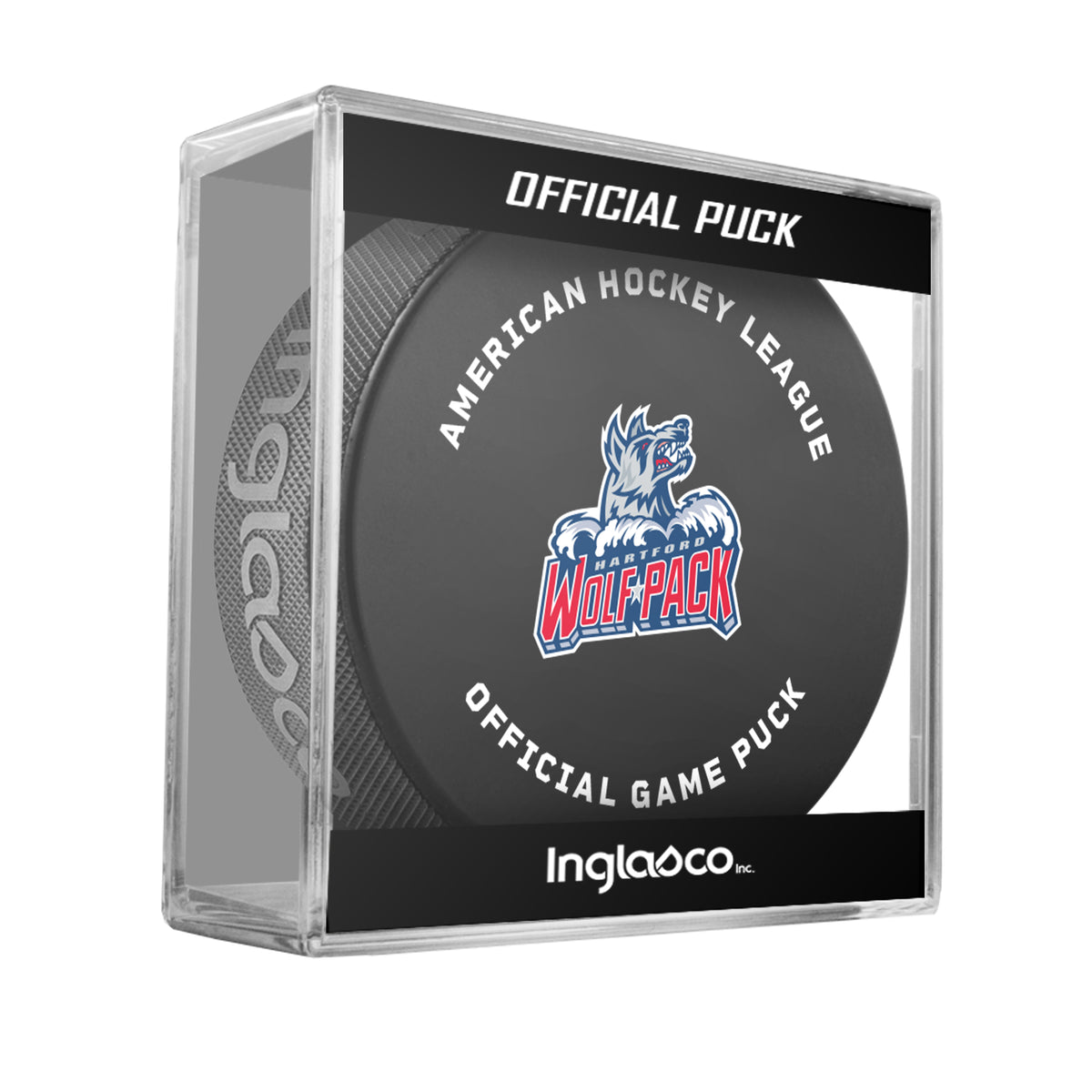Hartford Wolf Pack Official Game Puck (26-27)