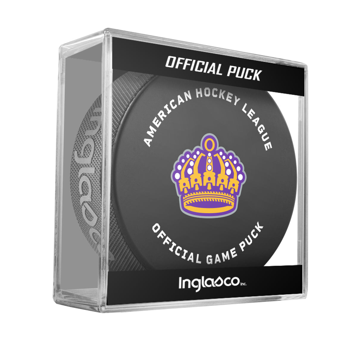 Ontario Reign Official Game Puck (26-27)