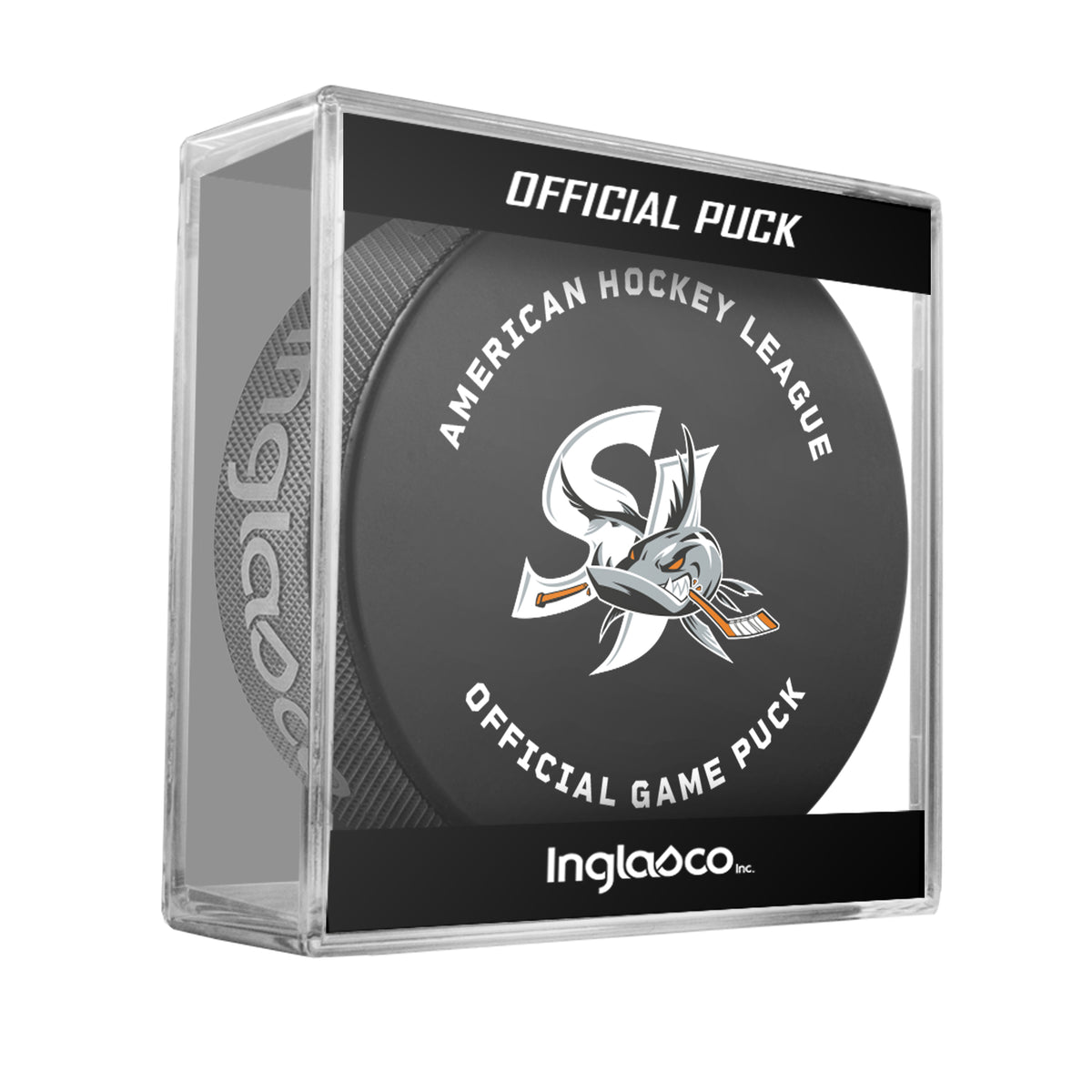 San Jose Barracuda Official Game Puck (26-27)