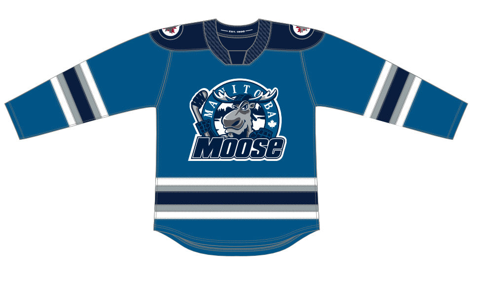 CCM Quicklite Manitoba Moose Premier Alternate Jersey