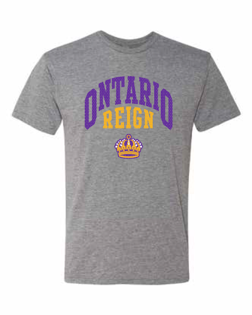 108 Stitches Ontario Reign Adult Athletic Short Sleeve T-Shirt