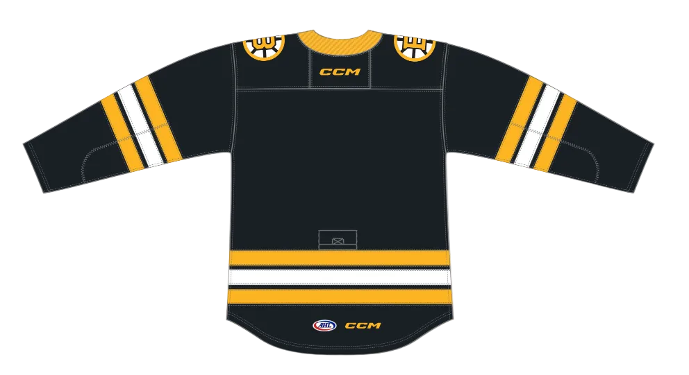 CCM Quicklite Providence Bruins Premier Black Jersey (26-27)