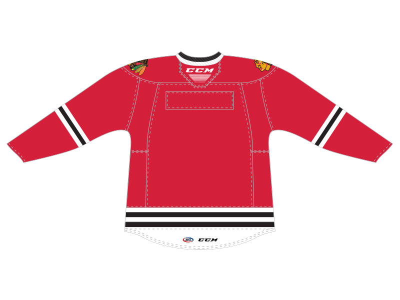 CCM Quicklite Rockford IceHogs Premier Red Jersey (Clearance)