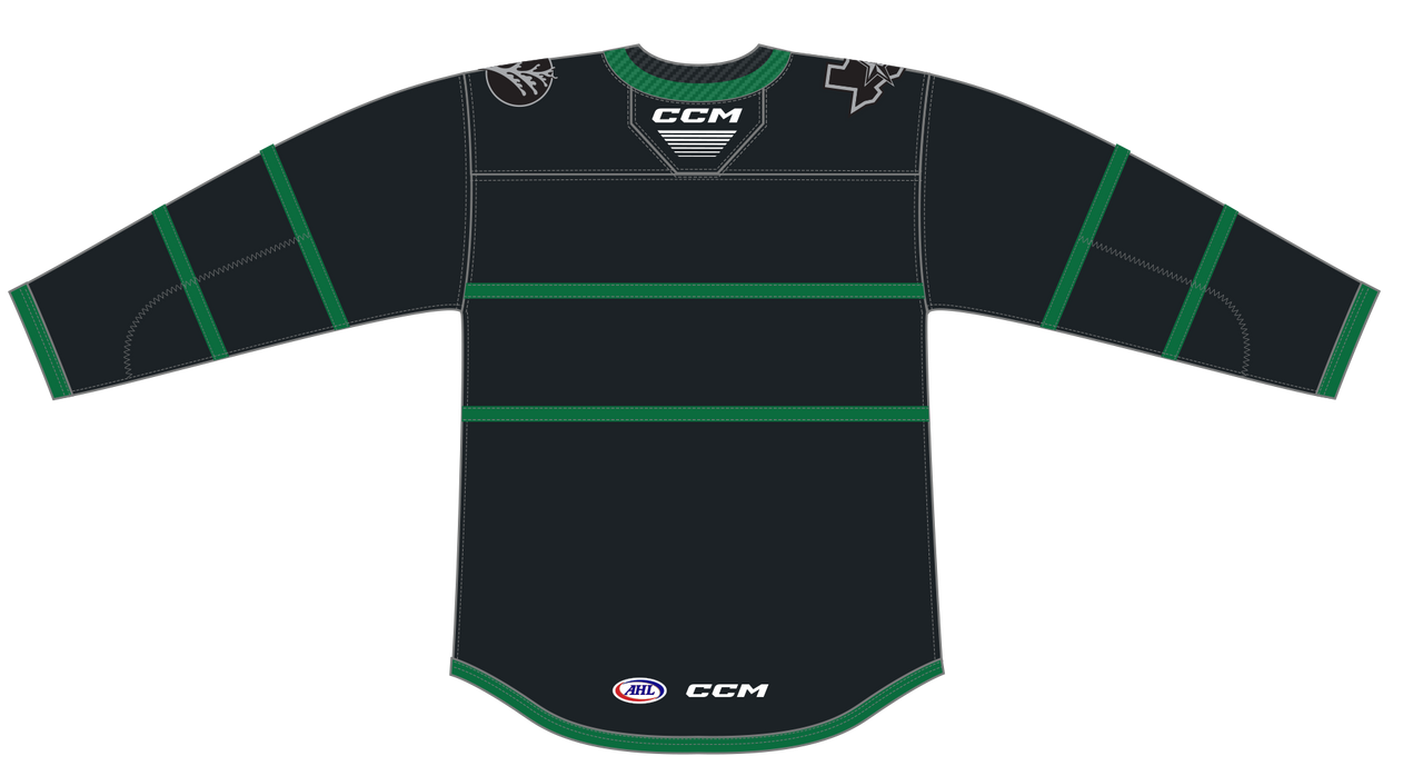 CCM Quicklite Texas Stars Premier Black Alternate Jersey