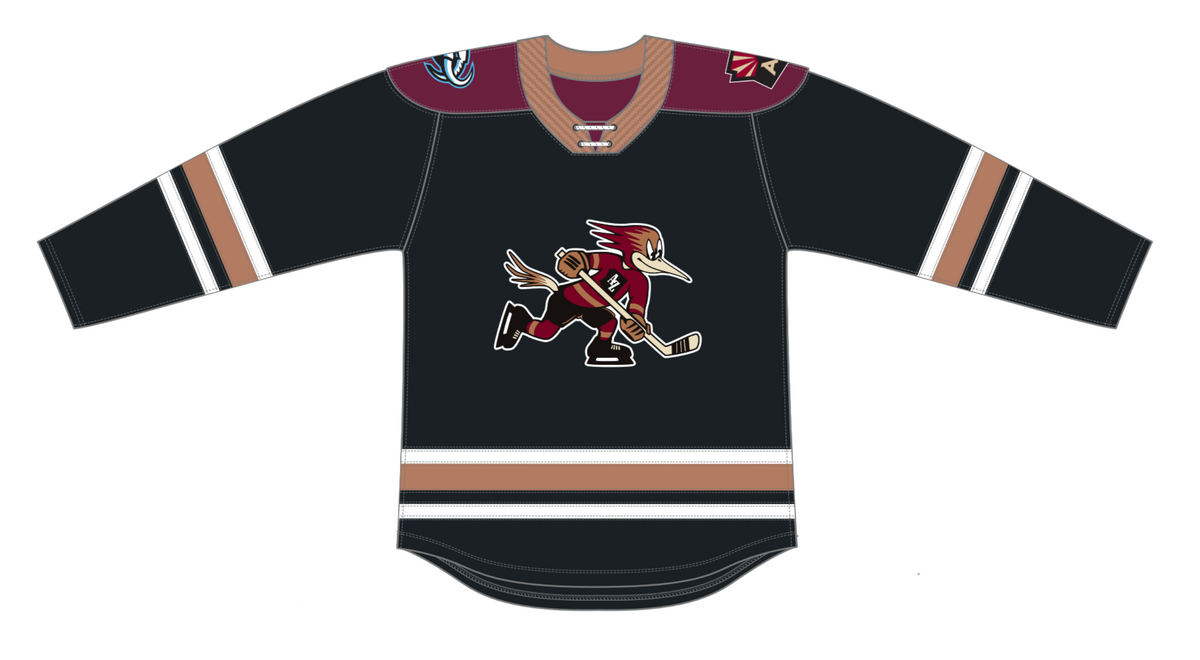 CCM Quicklite Tucson Roadrunners Premier Black Jersey (26-27)