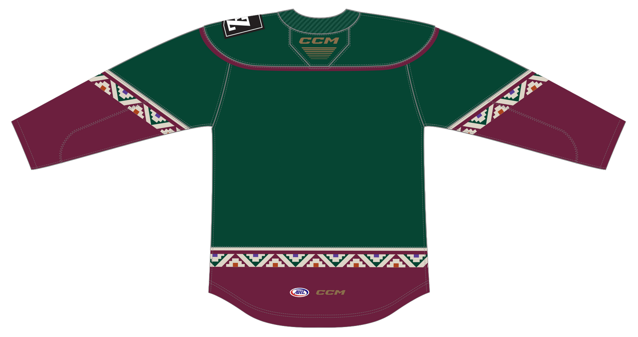 CCM Quicklite Tucson Roadrunners Premier Green Jersey (25-26)