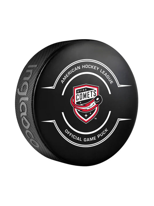 Utica Comets Official Center Ice Game Puck