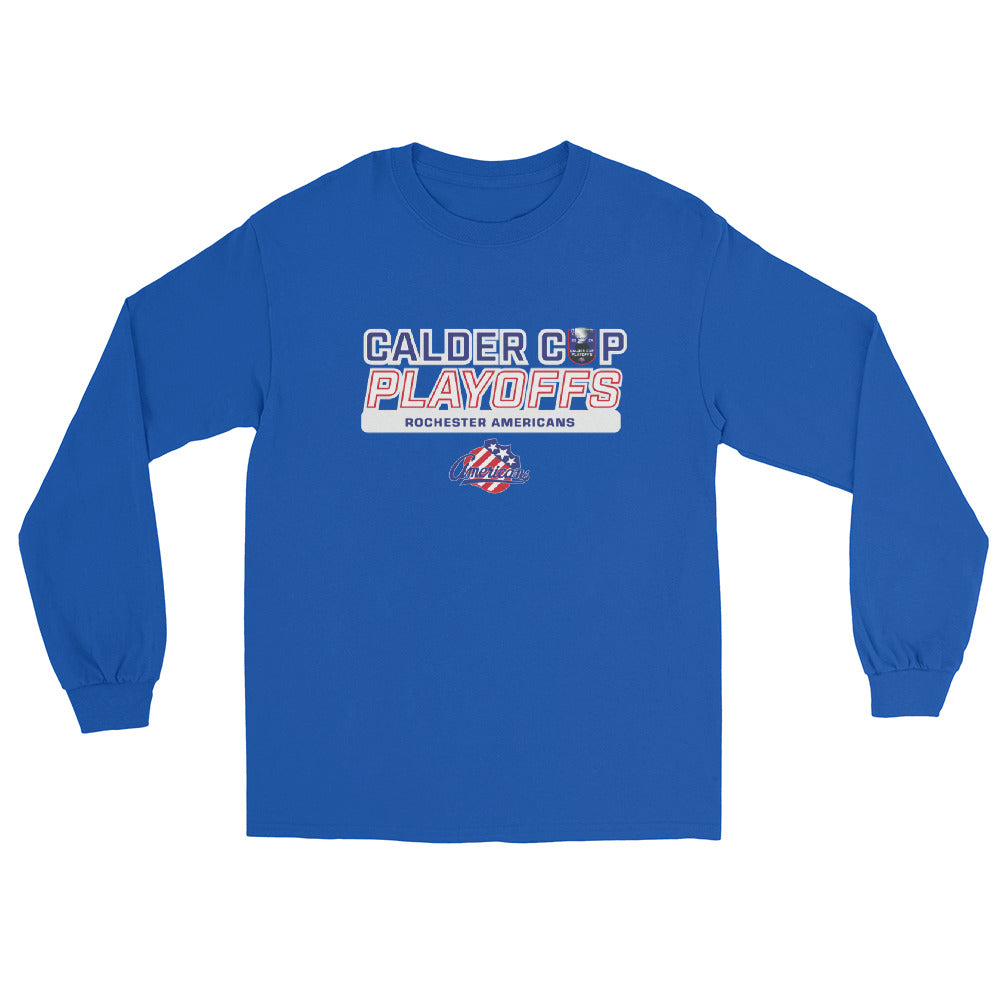 Rochester Americans 2024 Calder Cup Playoffs Adult Long Sleeve Tee