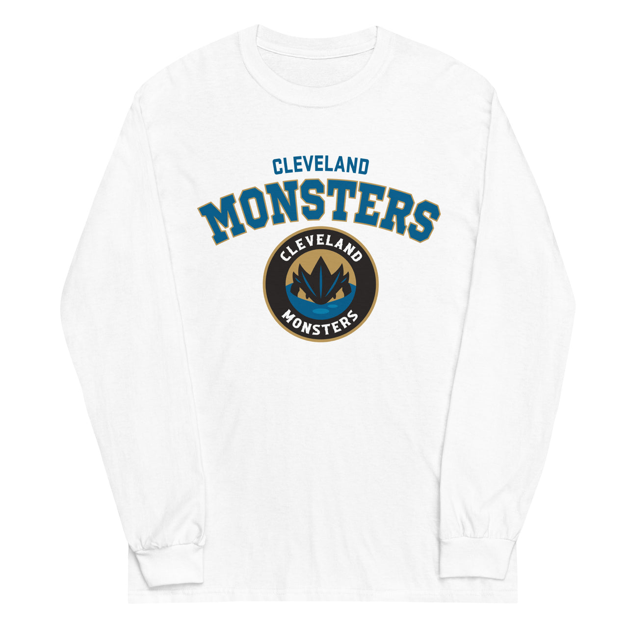 Cleveland Monsters Adult Arch Long Sleeve Shirt