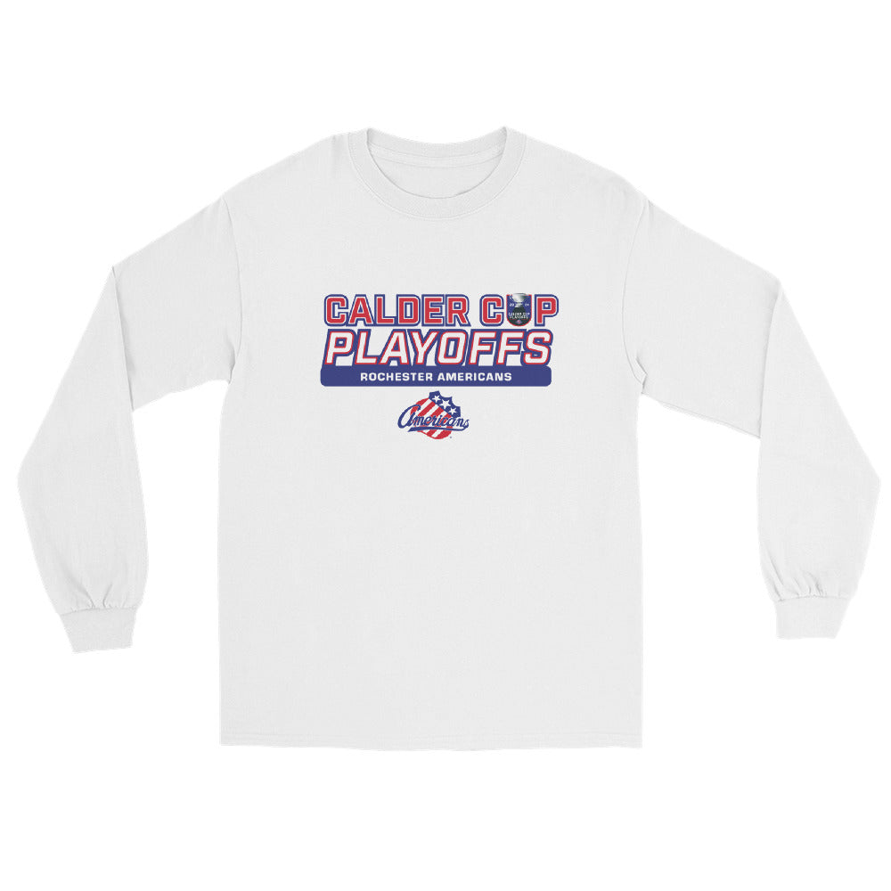 Rochester Americans 2024 Calder Cup Playoffs Adult Long Sleeve Tee