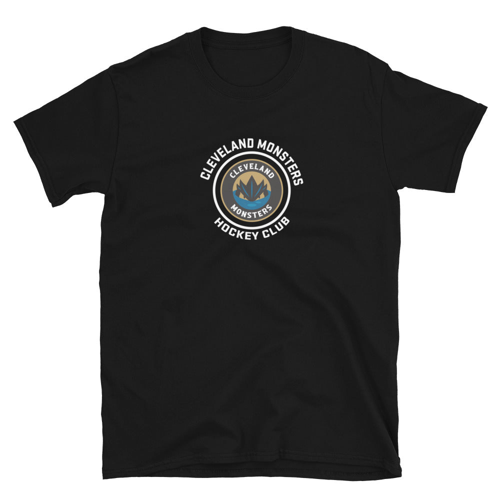 Cleveland Monsters Adult Face-Off Short Sleeve T-Shirt