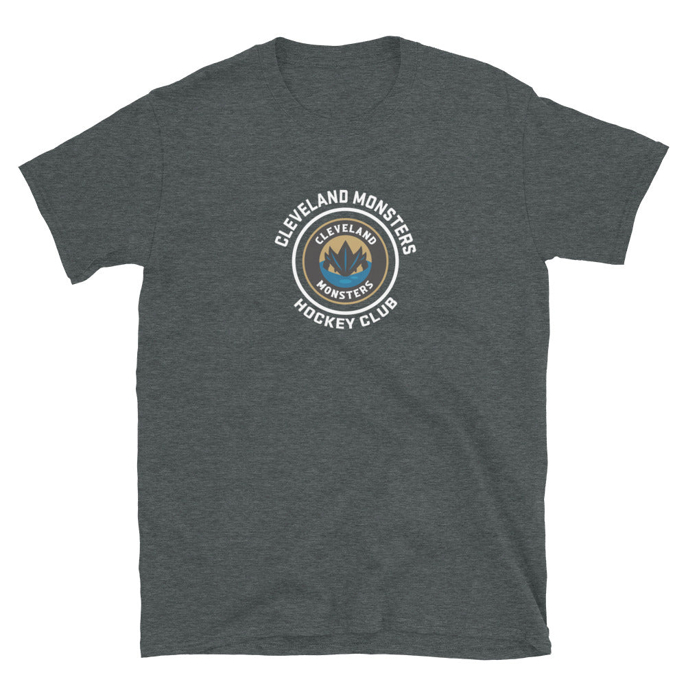 Cleveland Monsters Adult Face-Off Short Sleeve T-Shirt