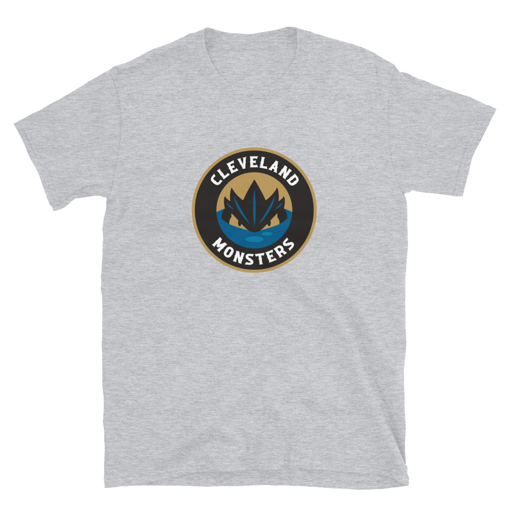 Cleveland Monsters Adult Primary Logo Short Sleeve T-Shirt