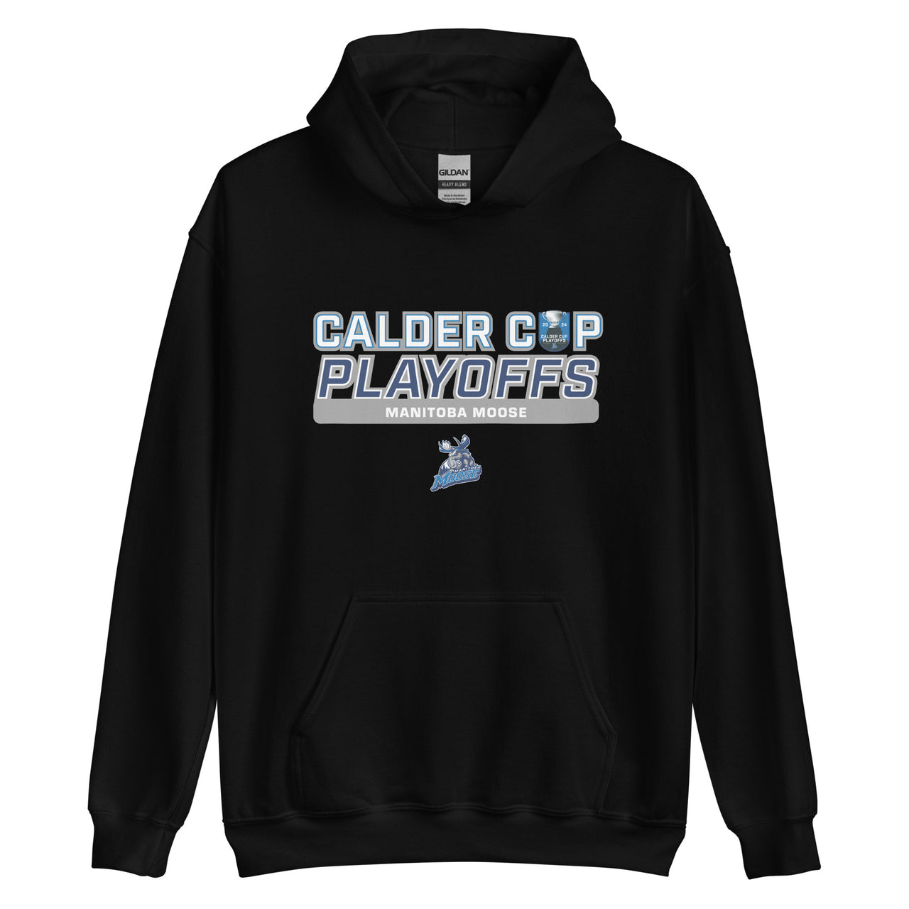 Manitoba Moose 2024 Calder Cup Playoffs Adult Pullover Hoodie