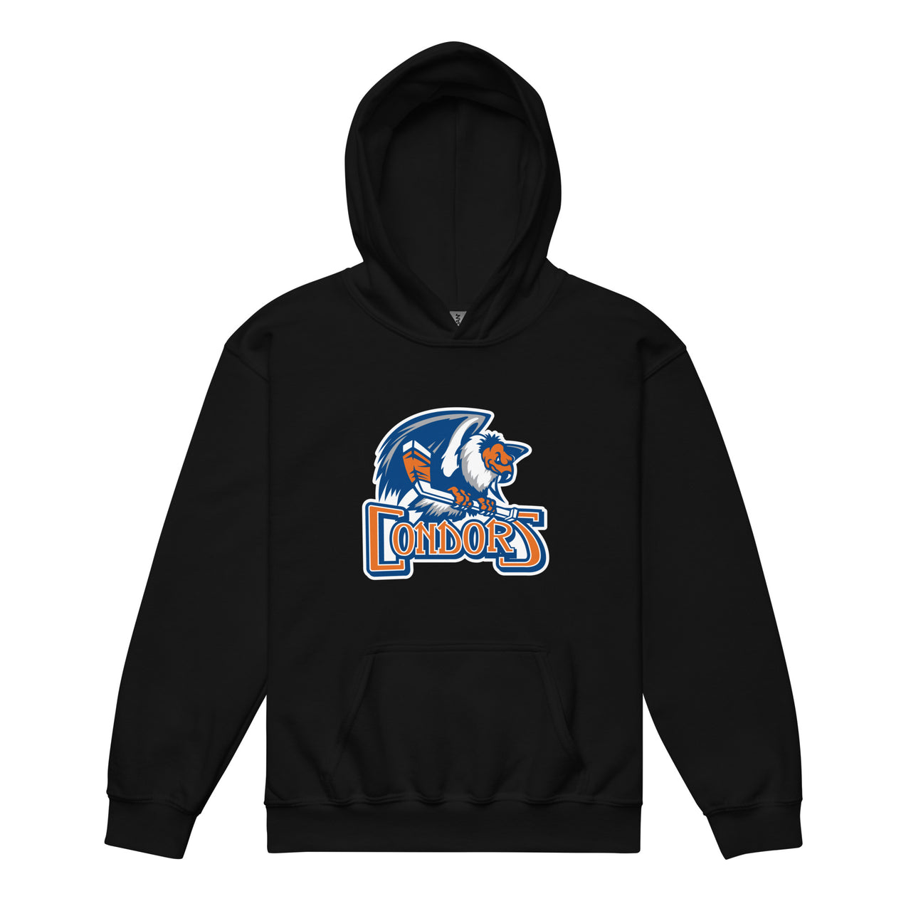 Bakersfield Condors Primary Logo Youth Pullover Hoodie
