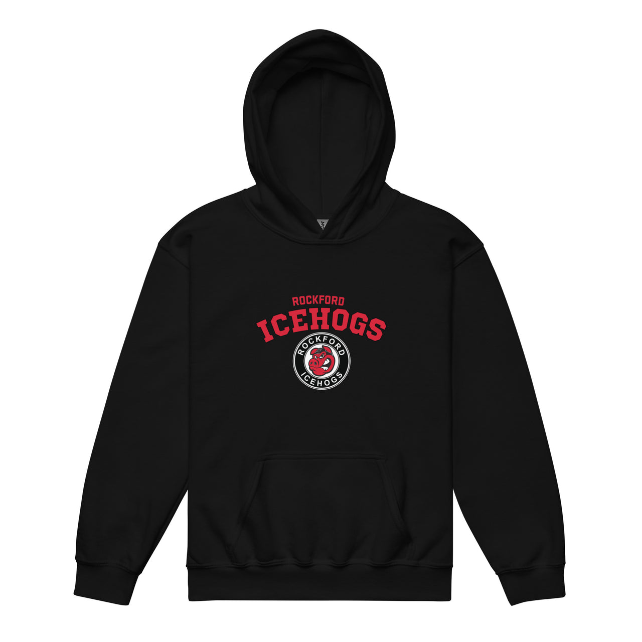 Rockford IceHogs Arch Youth Pullover Hoodie