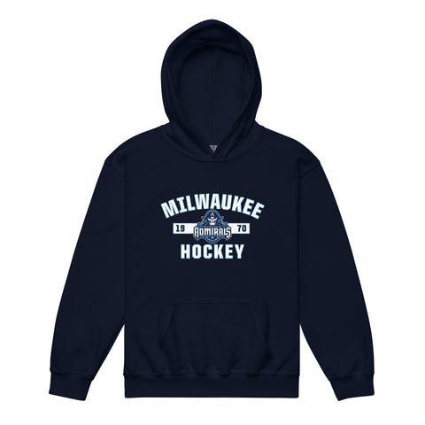 Milwaukee Admirals Youth Established Pullover Hoodie