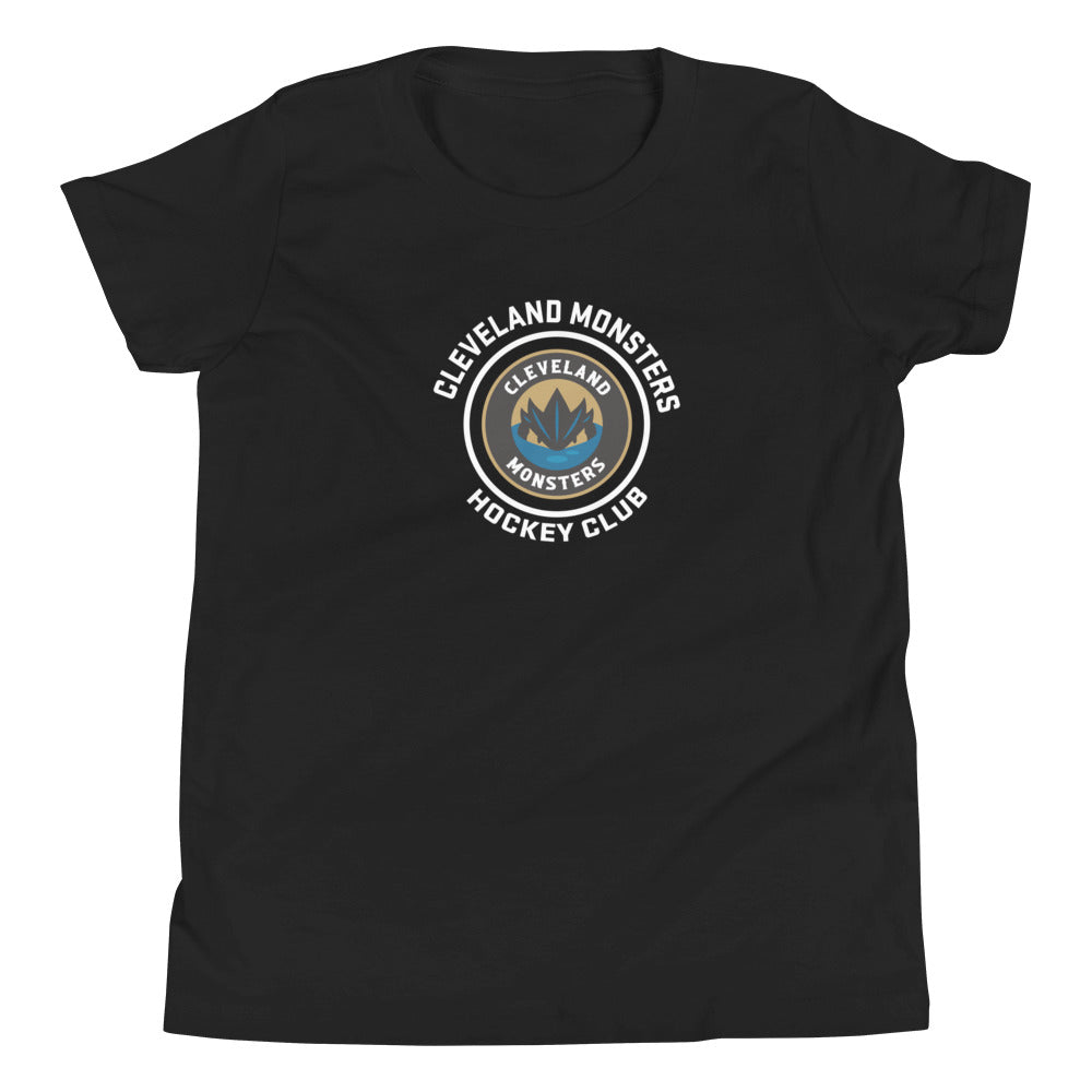 Cleveland Monsters Faceoff Youth Short Sleeve T-Shirt
