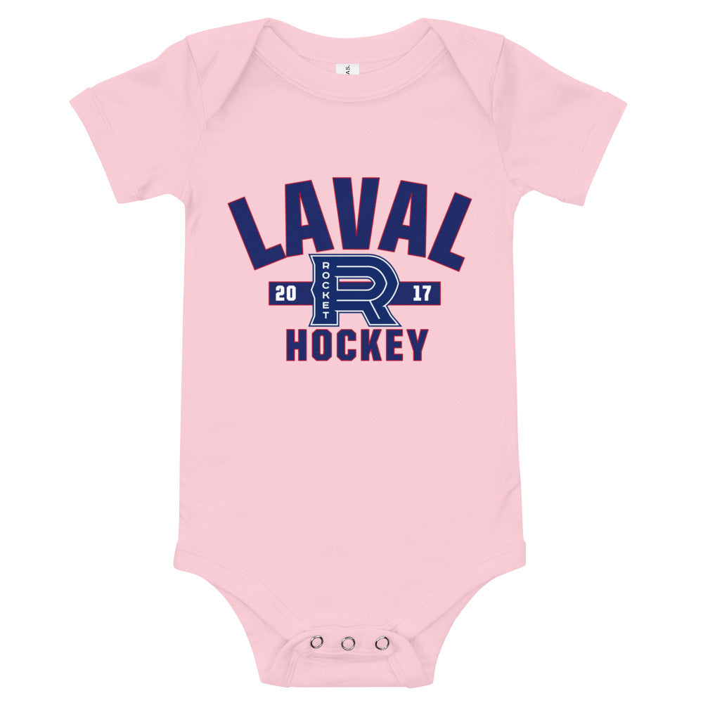 Laval Rocket Established Logo Baby Onesie