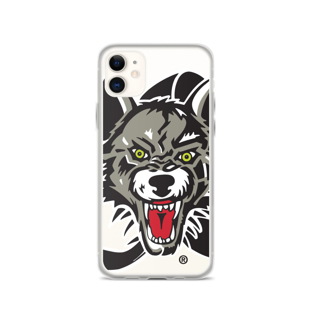 Chicago Wolves Primary Logo iPhone Case