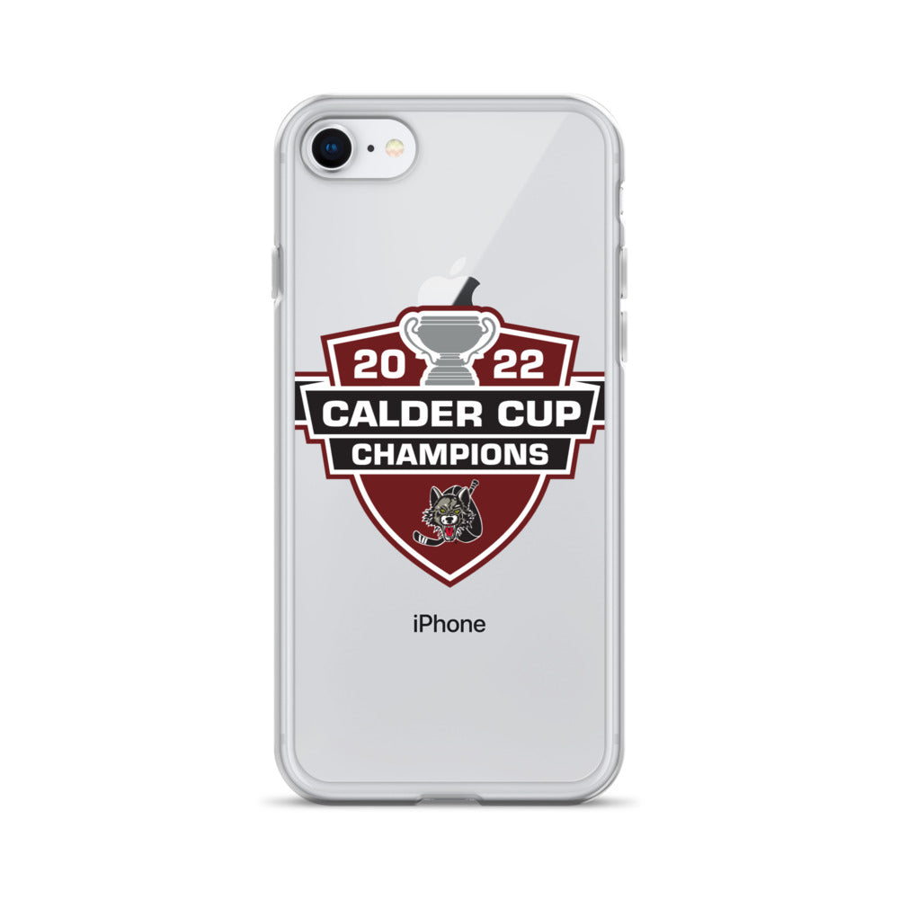 Chicago Wolves 2022 Calder Cup Champions iPhone Case