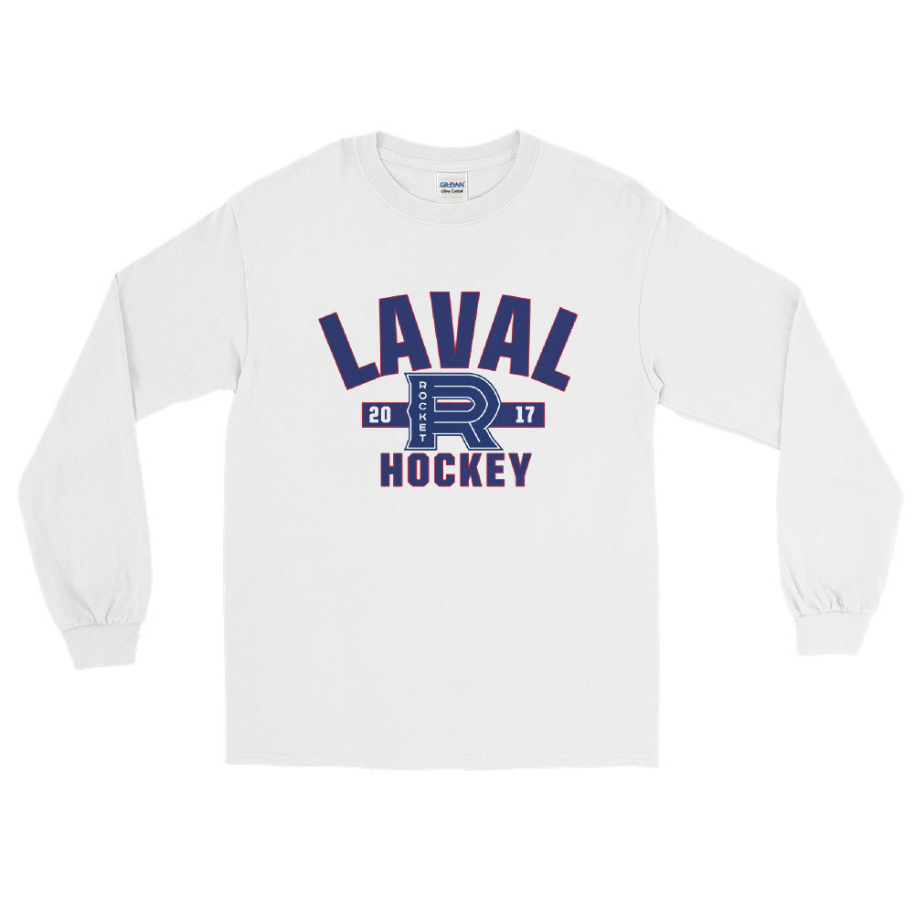 Laval Rocket Adult Established Logo Long Sleeve Shirt