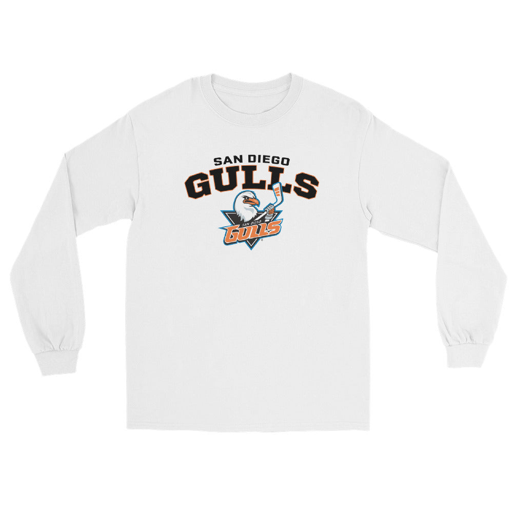 San Diego Gulls Adult Arch Long Sleeve Shirt