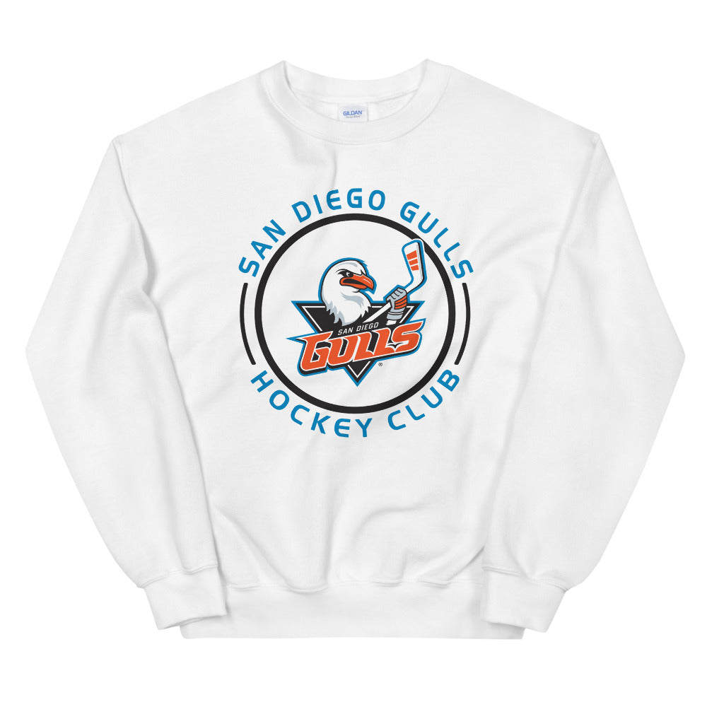 San Diego Gulls Adult Faceoff Crewneck Sweatshirt