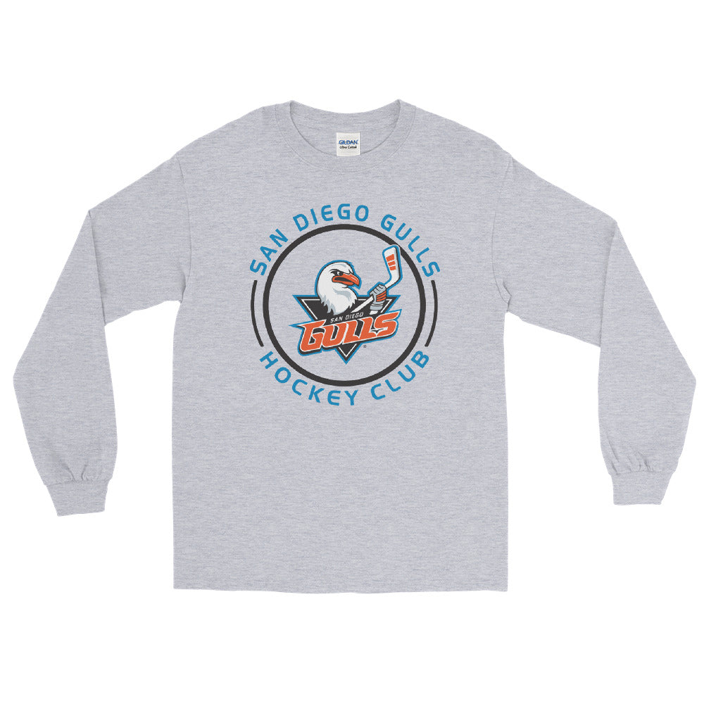 San Diego Gulls Adult Faceoff Long Sleeve Shirt