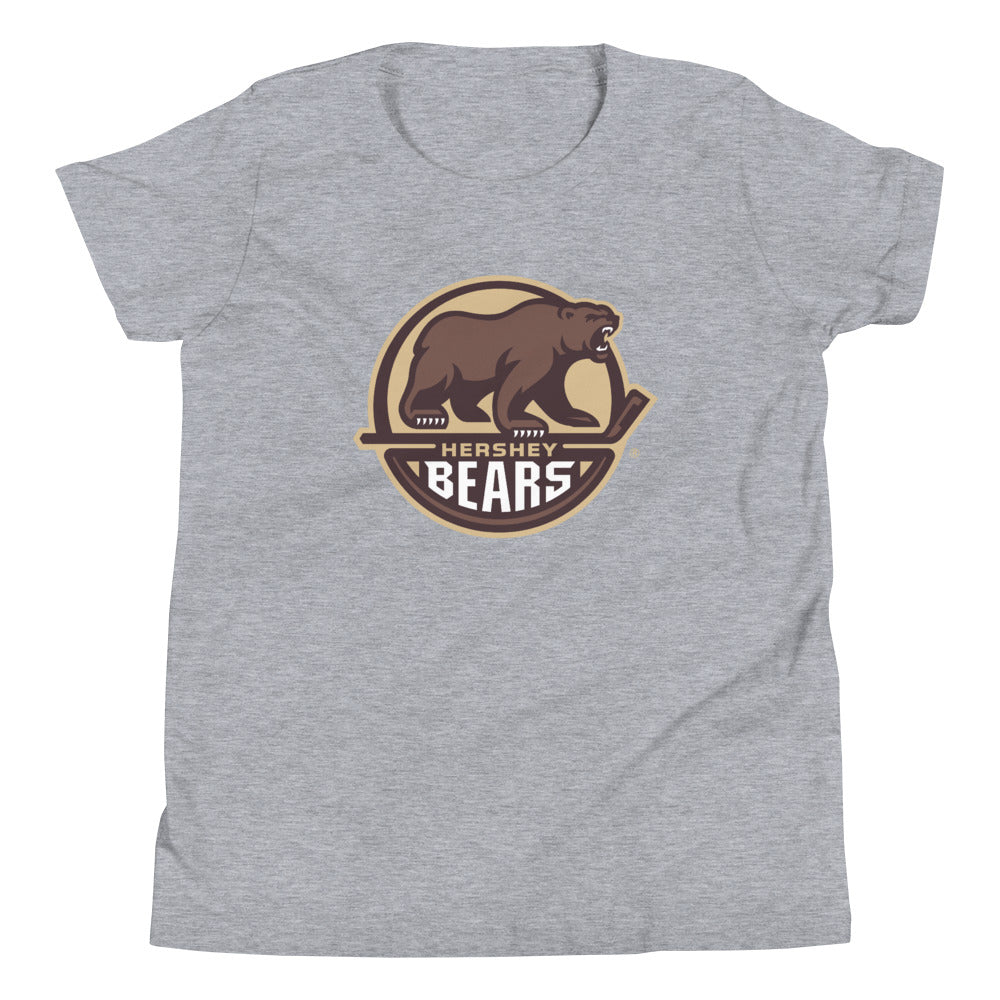 Hershey Bears Youth Primary Logo Short Sleeve T-Shirt