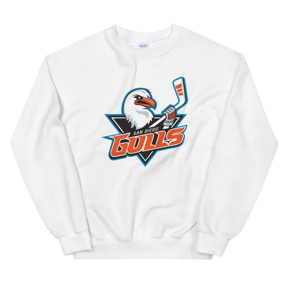 San Diego Gulls Adult Primary Logo Crewneck Sweatshirt