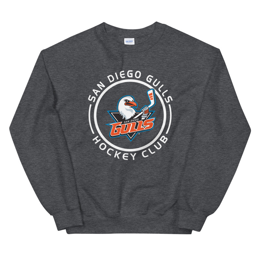 San Diego Gulls Adult Faceoff Crewneck Sweatshirt
