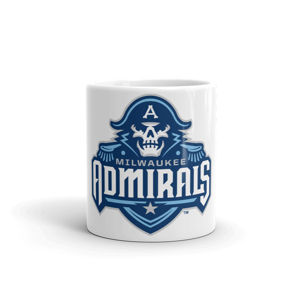 Milwaukee Admirals Primary Logo Coffee Mug