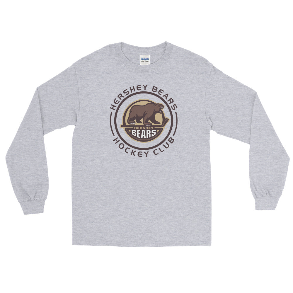 Hershey Bears Adult Faceoff Long Sleeve T-Shirt