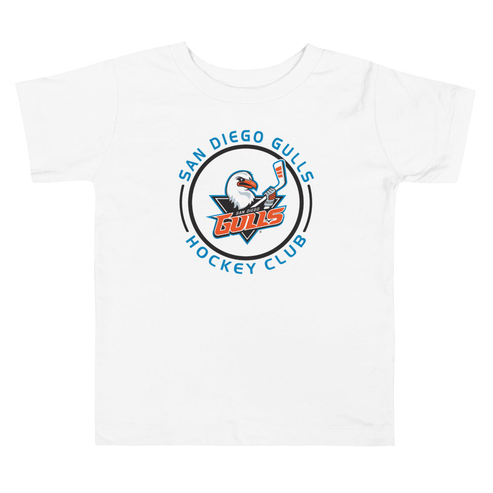 San Diego Gulls Toddler Faceoff Short Sleeve T-Shirt