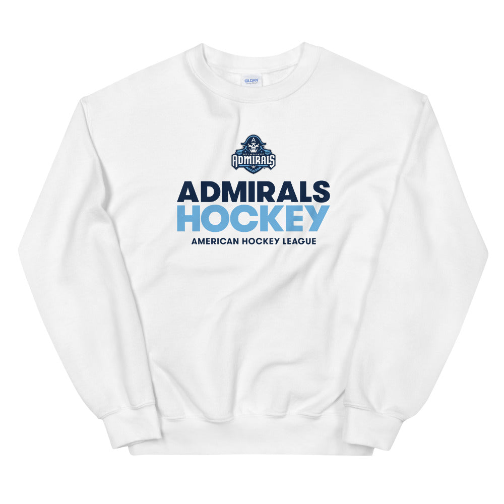 Milwaukee Admirals Hockey Adult Crewneck Sweatshirt