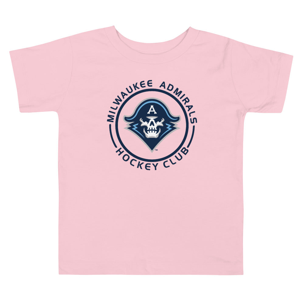 Milwaukee Admirals Toddler Faceoff Short Sleeve T-Shirt