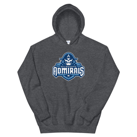 Milwaukee Admirals Adult Primary Logo Pullover Hoodie