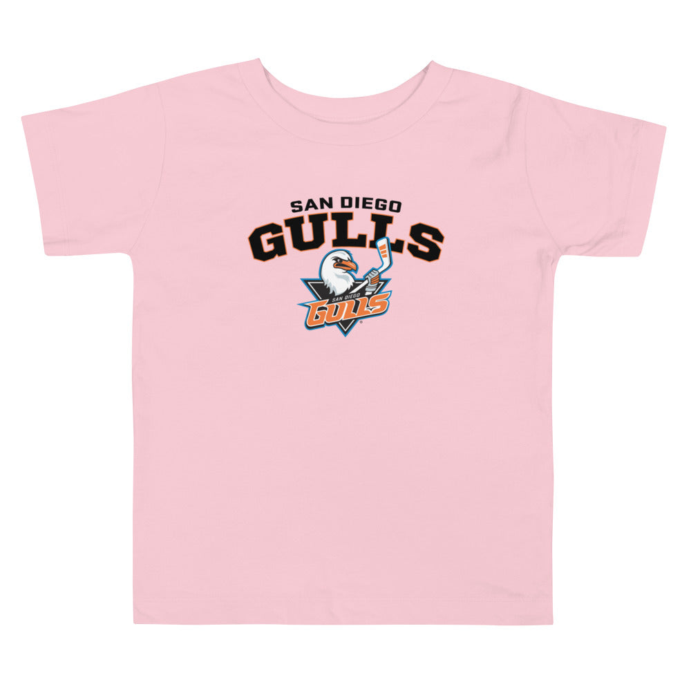 San Diego Gulls Arch Toddler Short Sleeve T-Shirt