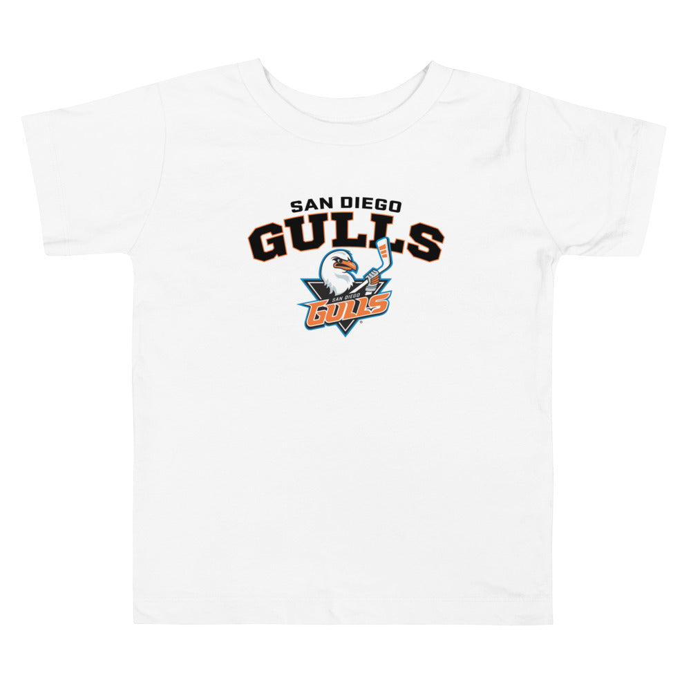 San Diego Gulls Arch Toddler Short Sleeve T-Shirt